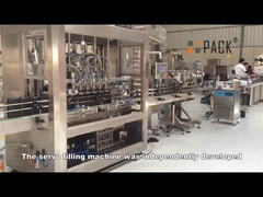 Máquina automática de enchimento de líquidos, máquina de engarrafamento de shampoo e detergente