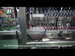 Máquina de enchimento automática de garrafas de plástico para animais de estimação 50 ml-500 ml