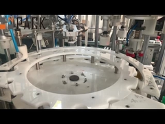 Máquina automática de preenchimento e tampação de creme facial, loção cosmética e bomba peristáltica monobloco