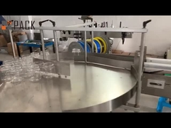 Máquina automática de enchimento de 50-250 ml de frascos de vidro de plástico, molho, confitura e mel com servomotor