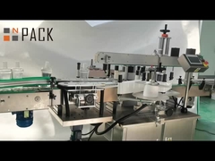 Máquina automática de rotulagem de garrafas de shampoo, detergente e molho de óleo de alta precisão