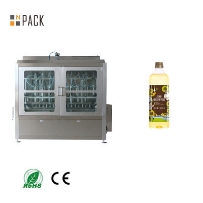 Máquinas automáticas de enchimento em linha de garrafa Óleo de coco para garrafa de plástico para animais de estimação