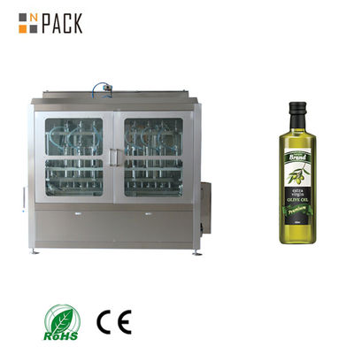 Máquina automática de enchimento de garrafas de vidro de óleo de oliva de qualidade alimentar
