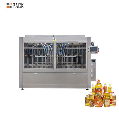 Máquina automática de enchimento de óleo de cozinha para garrafas de plástico de 5 litros