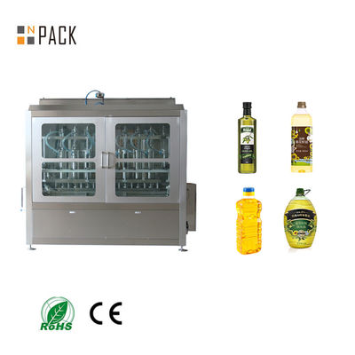 Máquina de enchimento de garrafas de azeite totalmente automática Máquina de enchimento de garrafas de azeite líquido