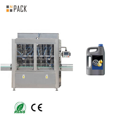Máquina automática de enchimento de óleo de alta velocidade Servo motor linear de pistão de bomba soluções de enchimento de lubrificante para Jerrycan