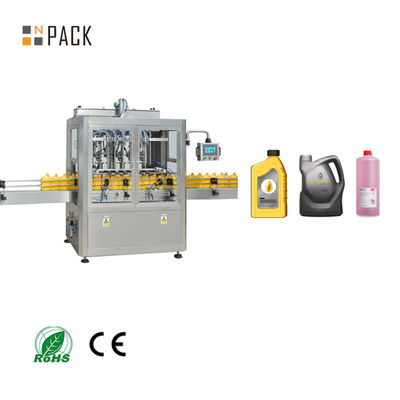 1-5L Máquina de enchimento de óleo de engrenagem de pistão totalmente automática