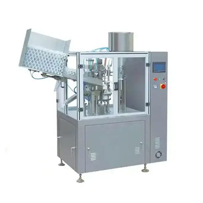 Máquina automática de enchimento e vedação de tubos de pomada Sistema de controlo PLC