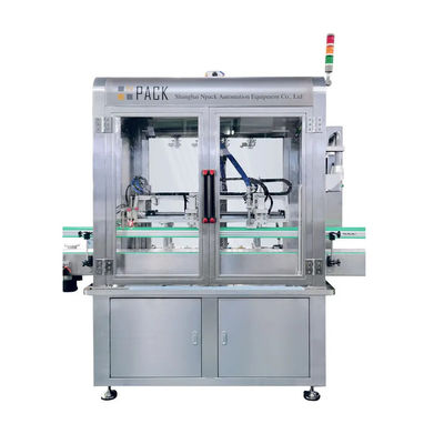 Máquina de enchimento automática de bomba de servo rotor para pasta de molho líquido de garrafa de alta viscosidade