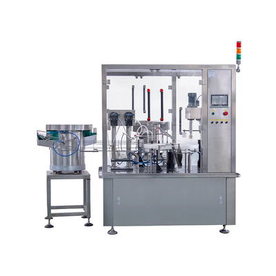 Máquina de enchimento líquida monobloco comercial automática do óleo da garrafa pequena CBD 50ml