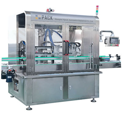 Máquina de enchimento automática de produtos líquidos e de pasta