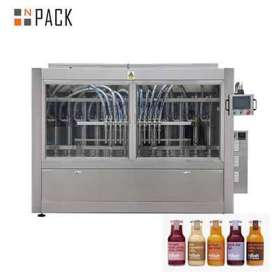 Máquina automática de embalagem de frascos de plástico para enchimento de creme de chocolate de 50 a 250 g