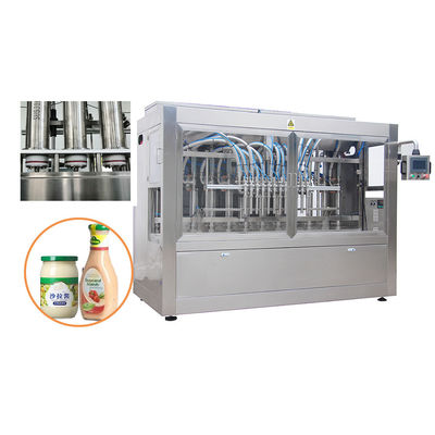 Máquina automática de preenchimento de molho de mel e molho de pimenta com princípio de pressão