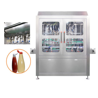 Máquina de Enchimento de Chutney com Motor Servo Automático Acionado Preço da Fábrica com aquecimento e mistura