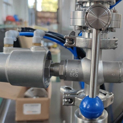 Máquinas automáticas de enchimento de bomba de pistão de cabeça única Cuidados do corpo para frasco / garrafa
