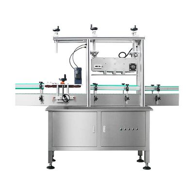 Máquina tampando automática da imprensa plástica da garrafa do animal de estimação do óleo comestível